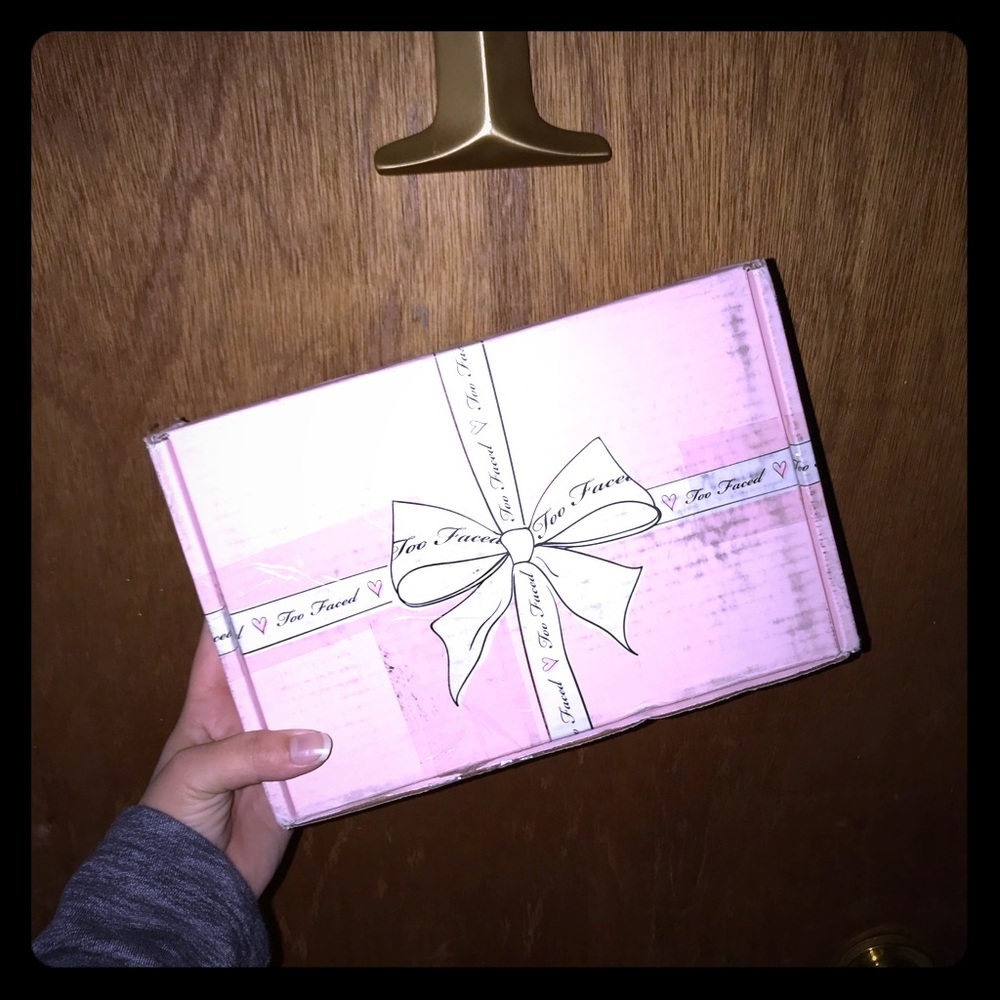 Too Faced Box! Free with any makeup purchase $25+
